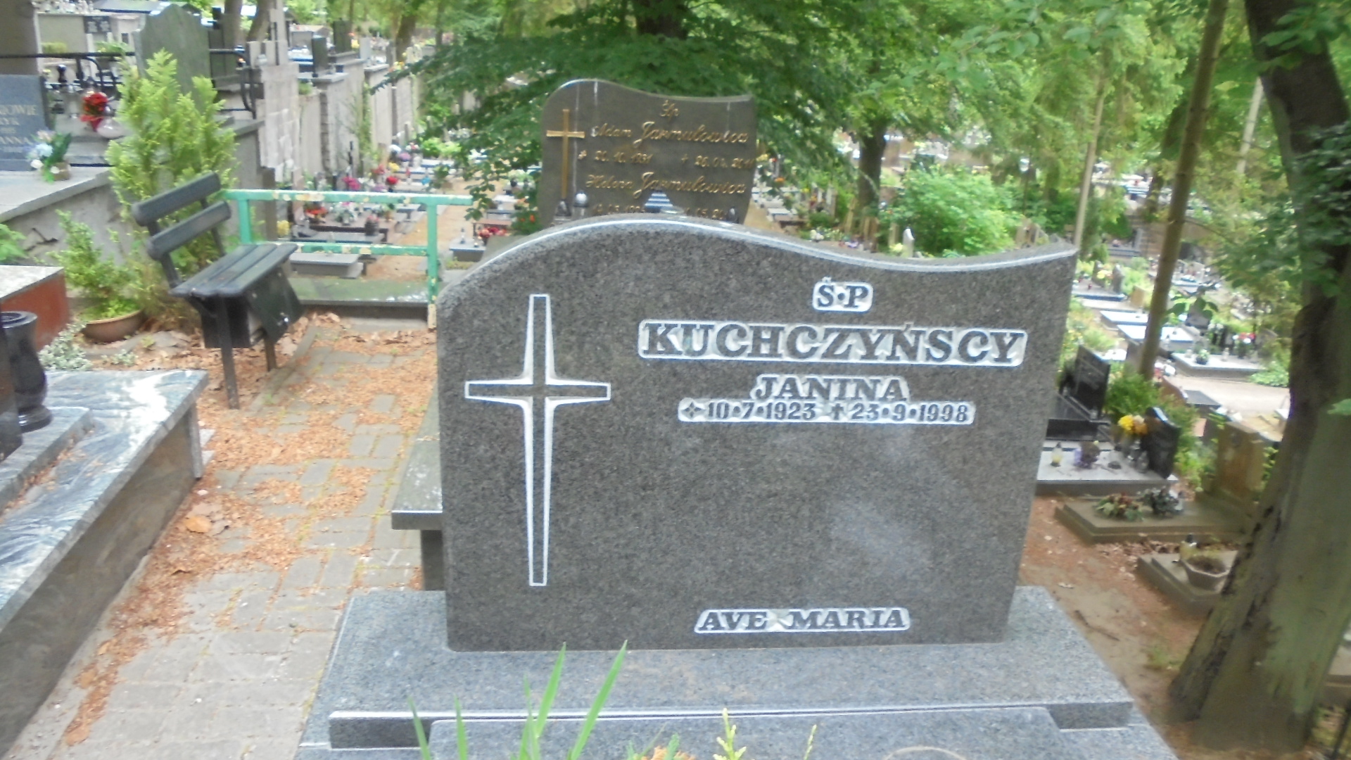 Janina KUCHCZYŃSKA 1923 Gdynia - Grobonet - Wyszukiwarka osób pochowanych
