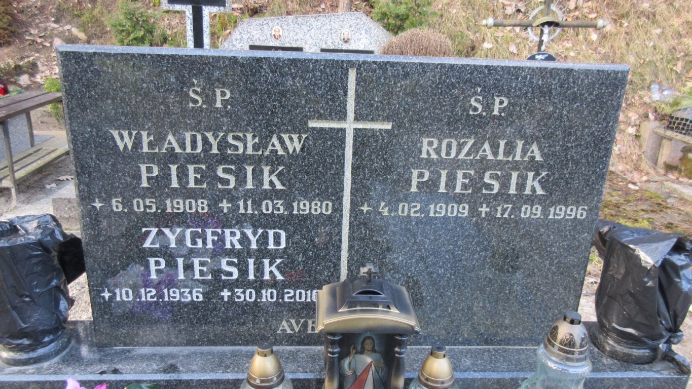 Rozalia PIESIK 1909 Gdynia - Grobonet - Wyszukiwarka osób pochowanych