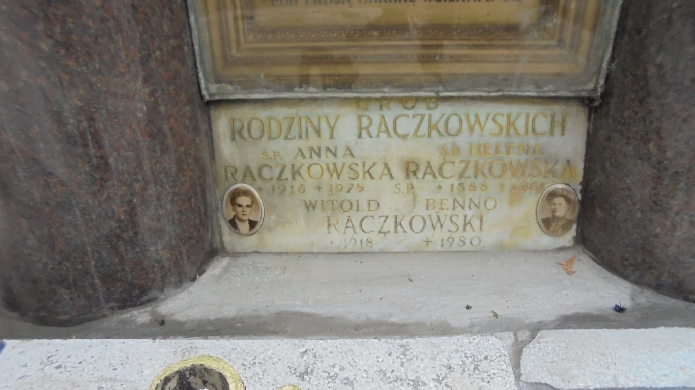 Anna RACZKOWSKA 1916 Gdynia - Grobonet - Wyszukiwarka osób pochowanych