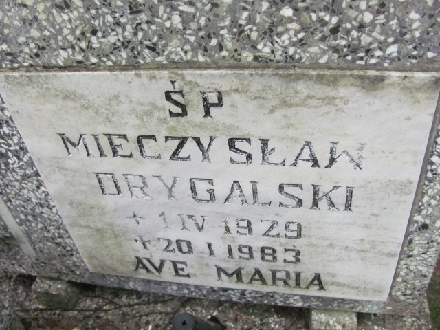 Mieczysław DRYGALSKI 1929 Gdynia - Grobonet - Wyszukiwarka osób pochowanych