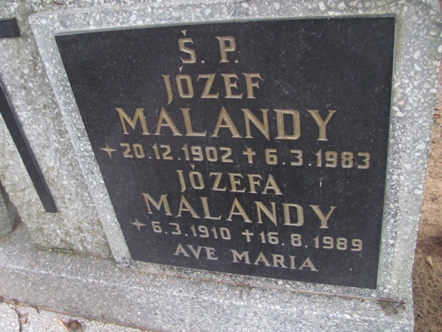 Józef MALANDY 1902 Gdynia - Grobonet - Wyszukiwarka osób pochowanych