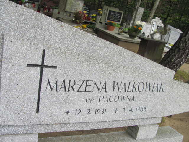 Marzena WALKOWIAK 1931 Gdynia - Grobonet - Wyszukiwarka osób pochowanych