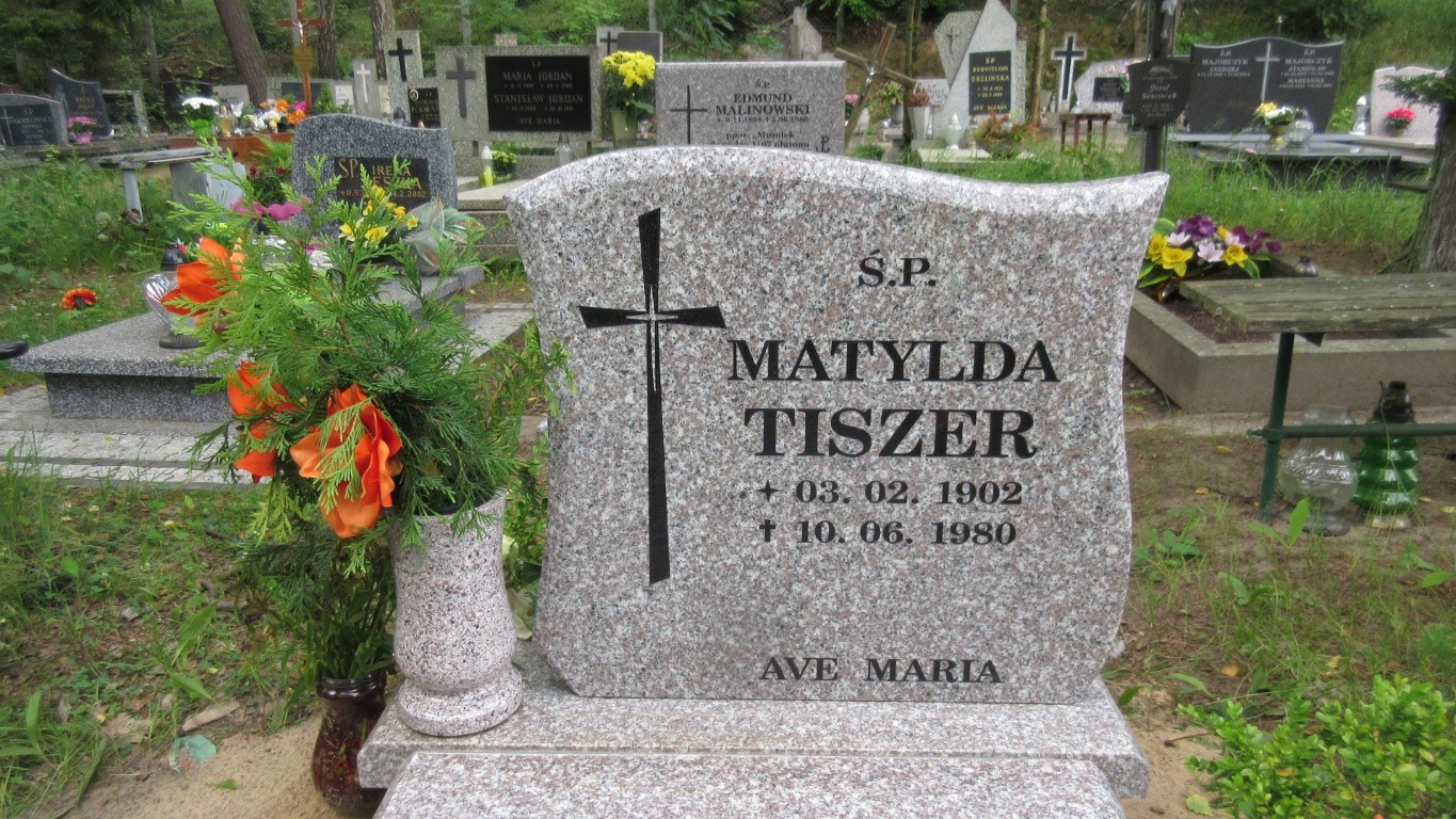Matylda TISZER 1902 Gdynia - Grobonet - Wyszukiwarka osób pochowanych
