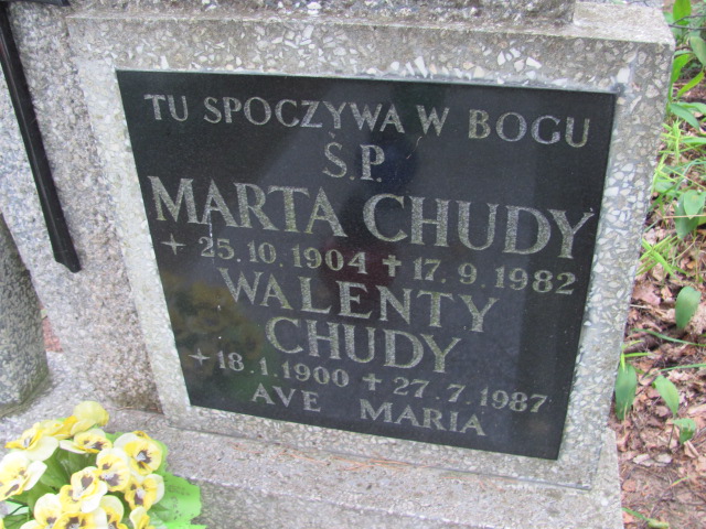 Marta CHUDY 1904 Gdynia - Grobonet - Wyszukiwarka osób pochowanych