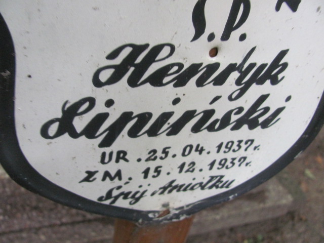 Henryk LIPIŃSKI 1937 Gdynia - Grobonet - Wyszukiwarka osób pochowanych
