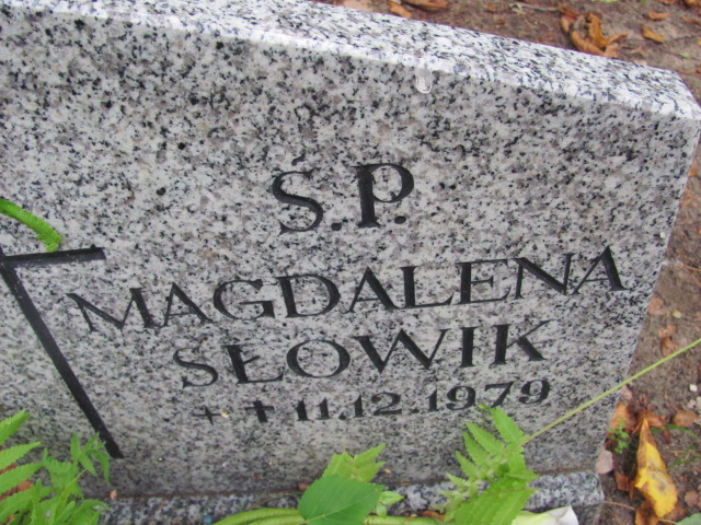 Magdalena SŁOWIK 1979 Gdynia - Grobonet - Wyszukiwarka osób pochowanych