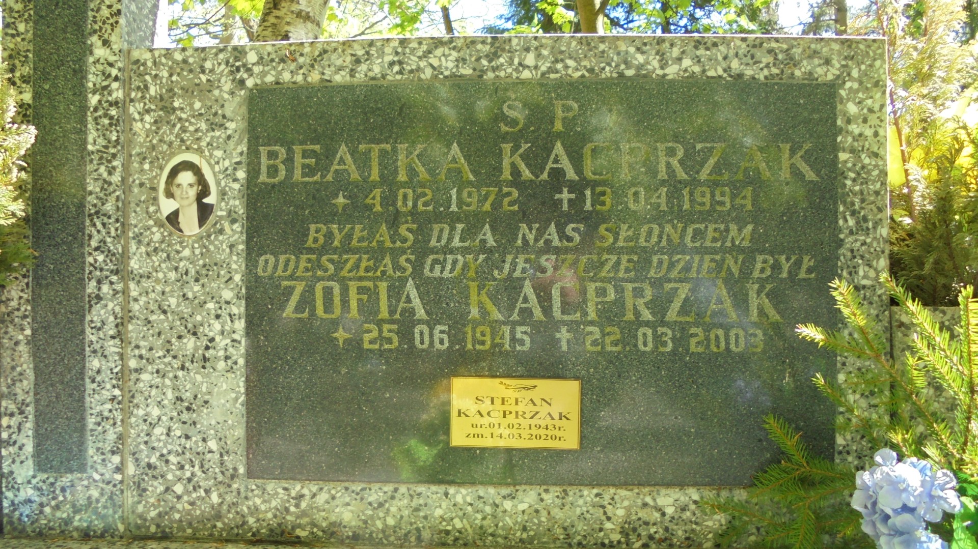 Beatka KACPRZAK 1972 Gdynia - Grobonet - Wyszukiwarka osób pochowanych