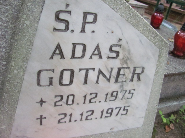 Adaś GOTNER 1975 Gdynia - Grobonet - Wyszukiwarka osób pochowanych