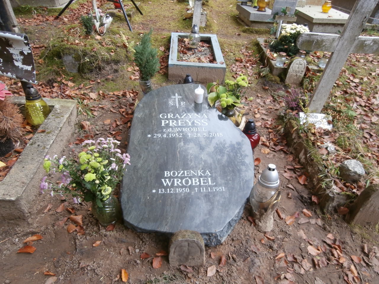 Bożena WRÓBEL 1950 Gdynia - Grobonet - Wyszukiwarka osób pochowanych