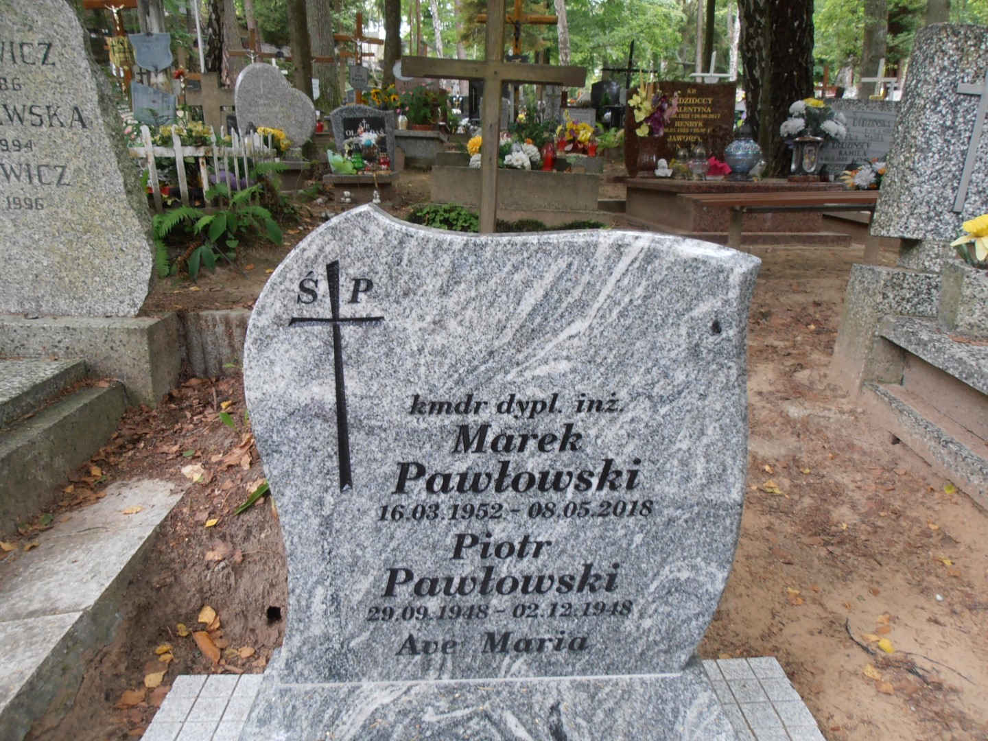 PIOTR MAREK PAWŁOWSKI 1948 Gdynia - Grobonet - Wyszukiwarka osób pochowanych