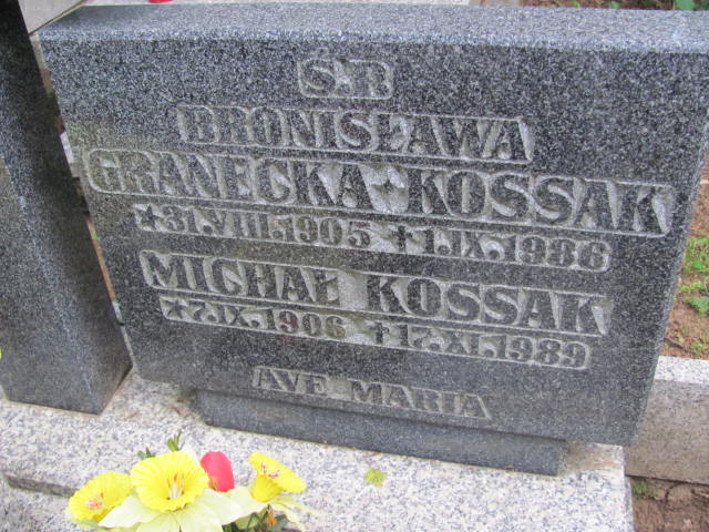 Michał KOSSAK 1906 Gdynia - Grobonet - Wyszukiwarka osób pochowanych
