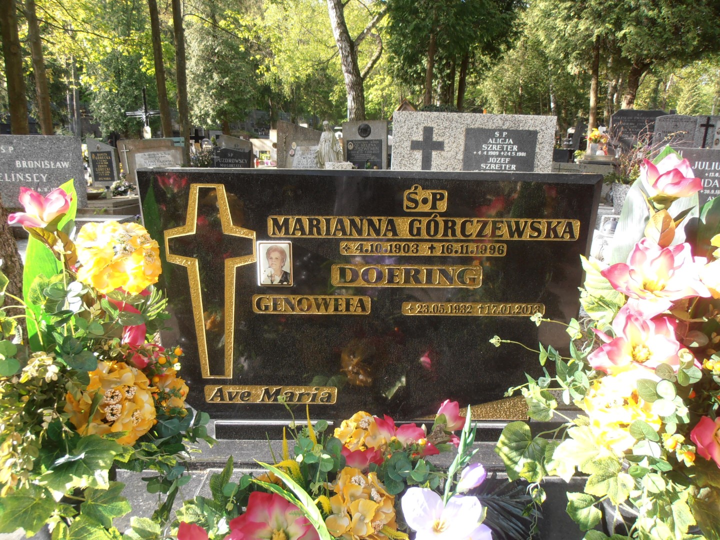 Genowefa DOERING 1932 Gdynia - Grobonet - Wyszukiwarka osób pochowanych