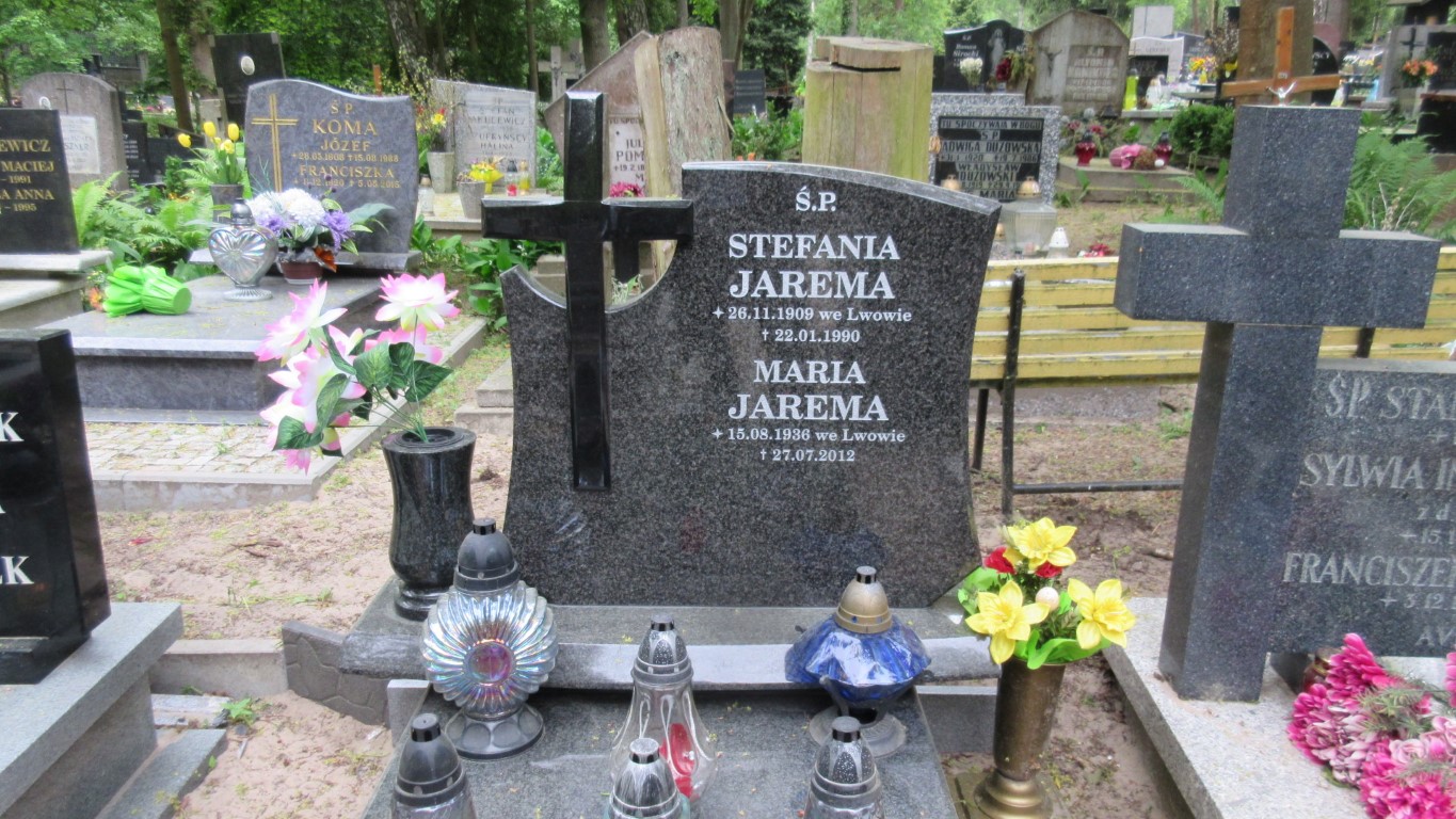 Maria JAREMA 1936 Gdynia - Grobonet - Wyszukiwarka osób pochowanych