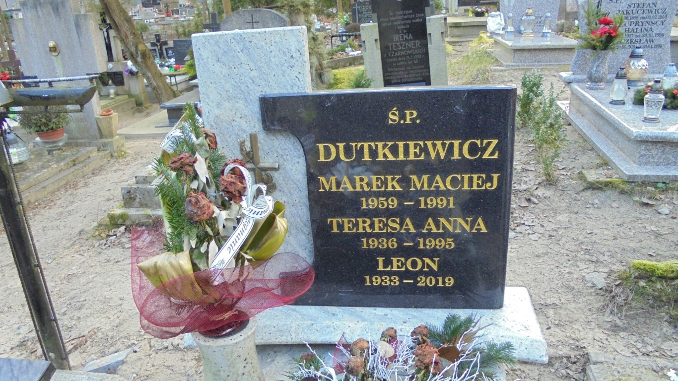 Marek DUTKIEWICZ Gdynia - Grobonet - Wyszukiwarka osób pochowanych