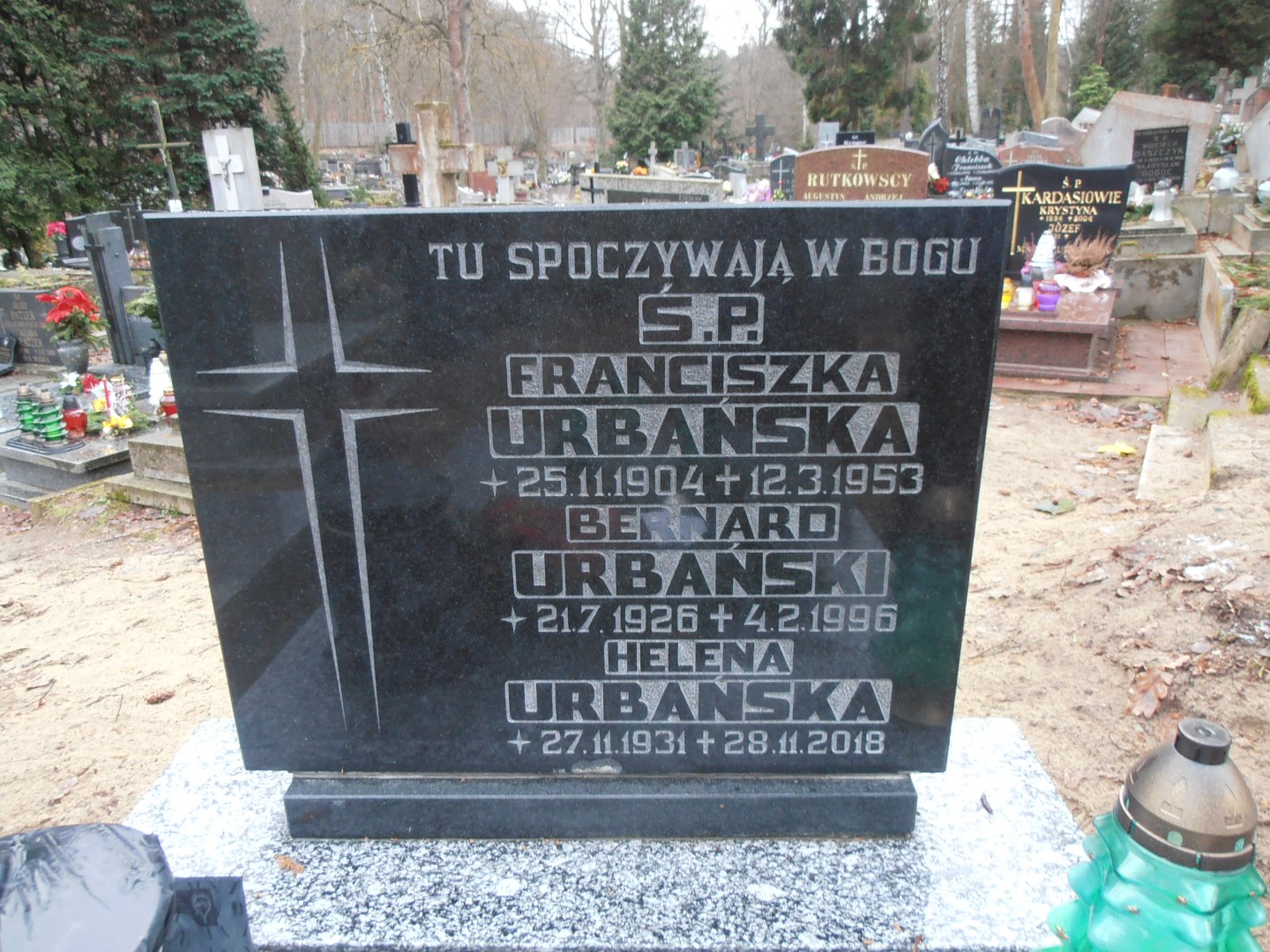 Bernard URBAŃSKI 1926 Gdynia - Grobonet - Wyszukiwarka osób pochowanych