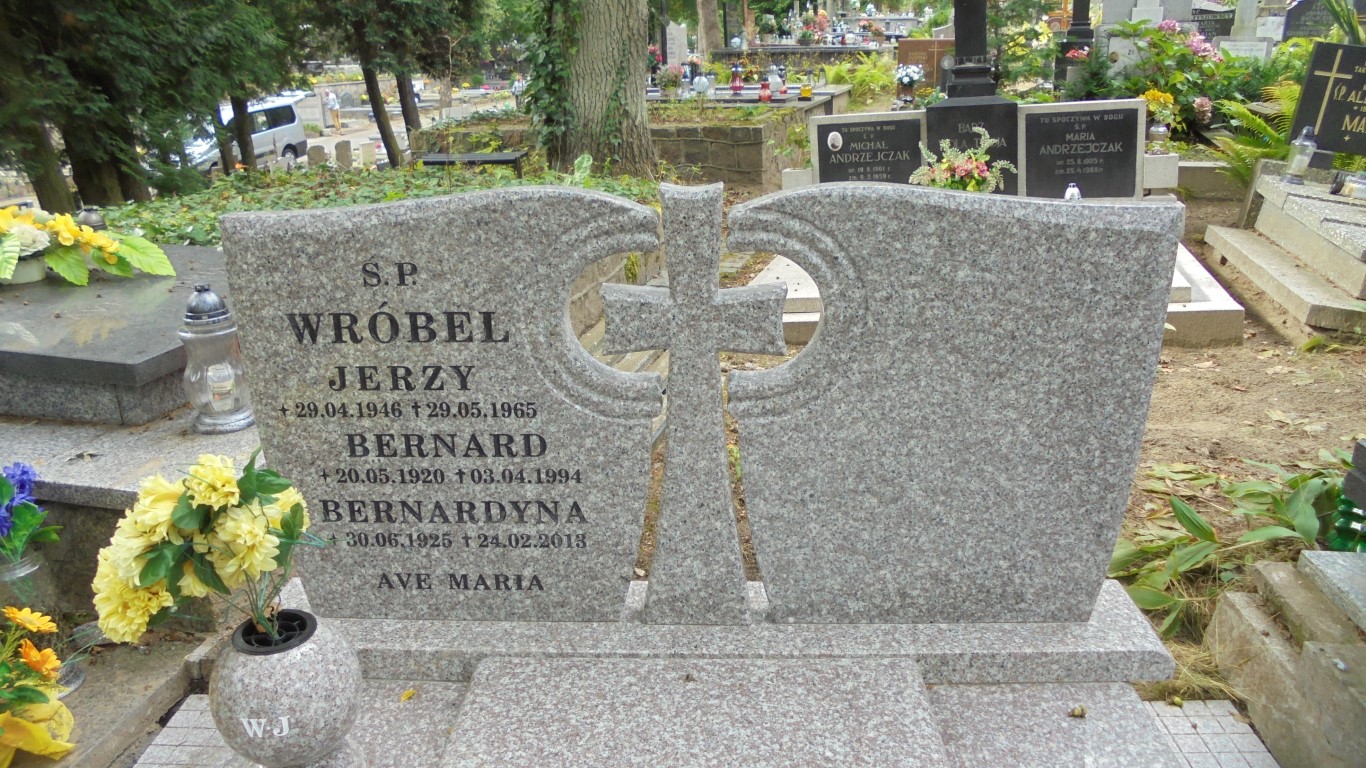 Bernard WRÓBEL 1920 Gdynia - Grobonet - Wyszukiwarka osób pochowanych