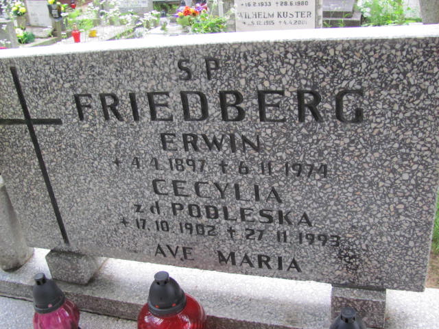 Erwin FRIEDBERG 1897 Gdynia - Grobonet - Wyszukiwarka osób pochowanych