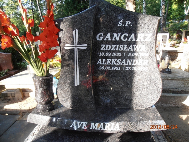 Aleksander GANCARZ 1931 Gdynia - Grobonet - Wyszukiwarka osób pochowanych