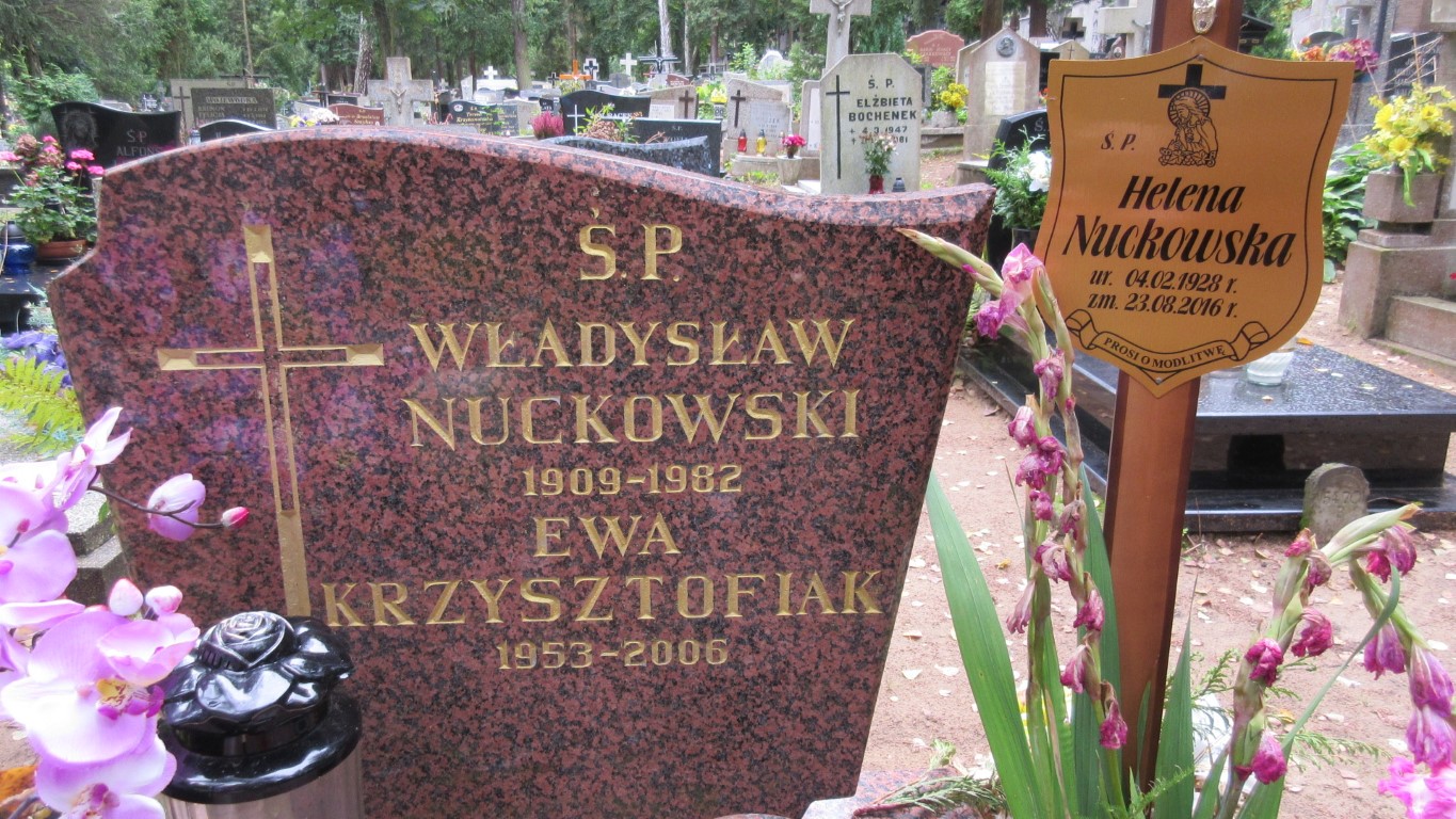 Helena NUCKOWSKA 1928 Gdynia - Grobonet - Wyszukiwarka osób pochowanych