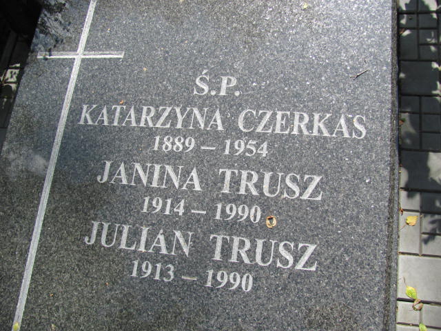 Janina TRUSZ 1914 Gdynia - Grobonet - Wyszukiwarka osób pochowanych