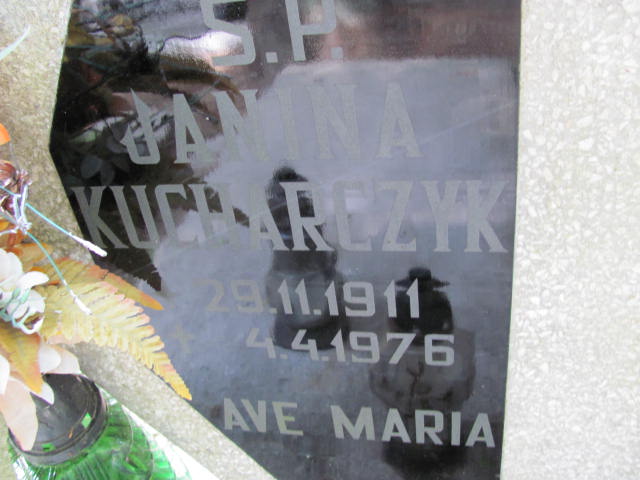 Janina KUCHARCZYK 1911 Gdynia - Grobonet - Wyszukiwarka osób pochowanych