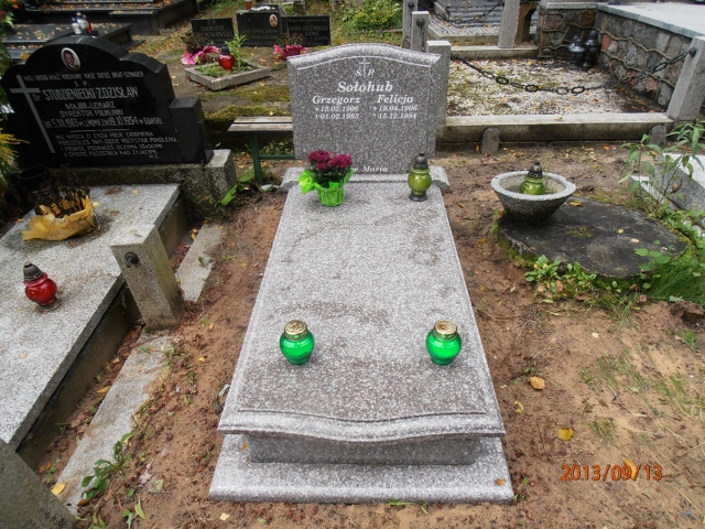 Felicja SOŁOHUB 1906 Gdynia - Grobonet - Wyszukiwarka osób pochowanych