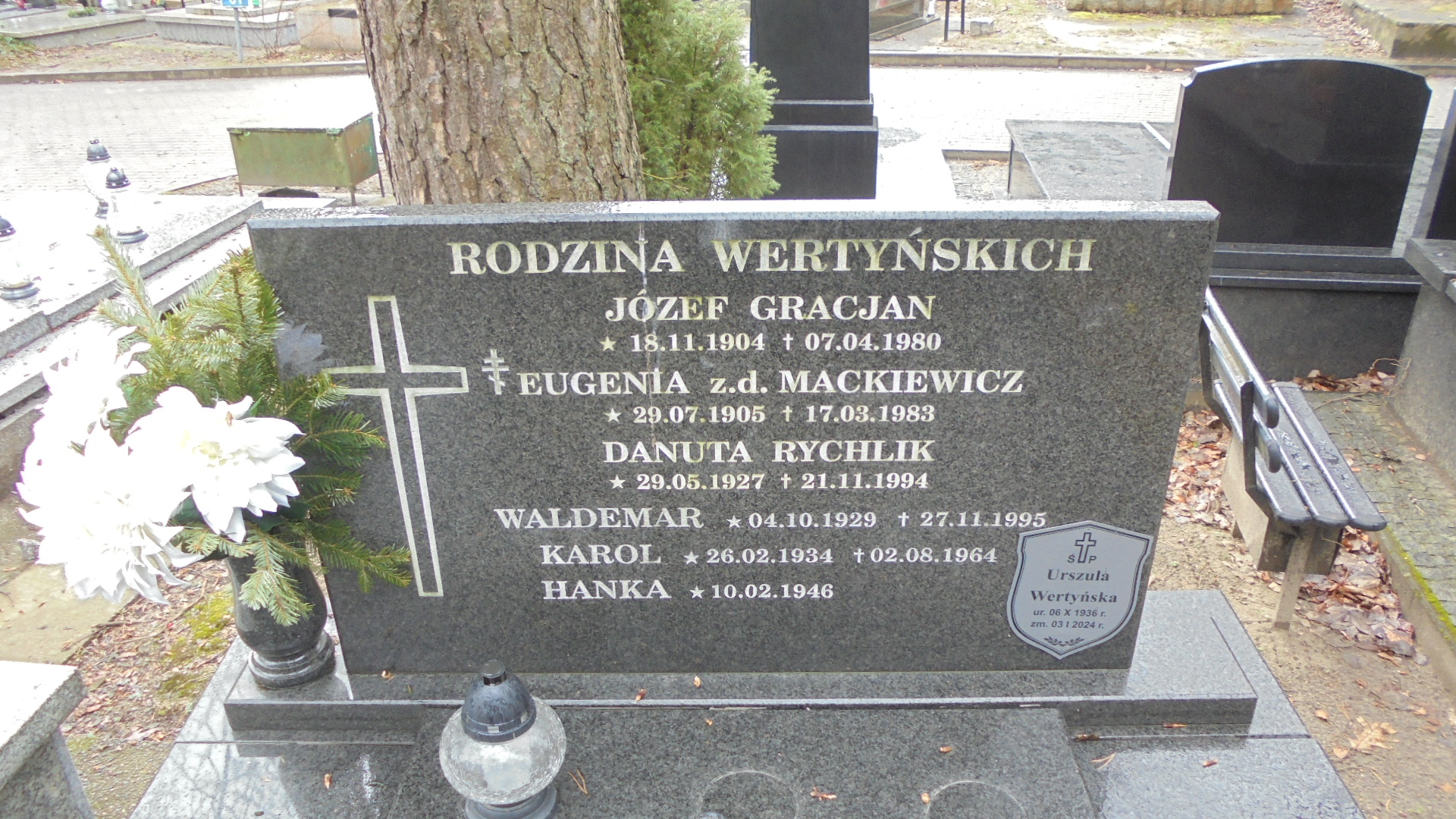 Danuta RYCHLIK 1927 Gdynia - Grobonet - Wyszukiwarka osób pochowanych