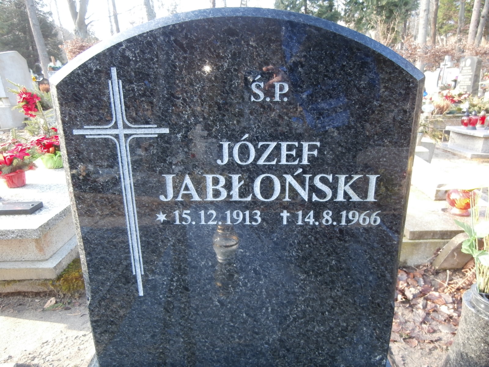 Józef JABŁOŃSKI 1913 Gdynia - Grobonet - Wyszukiwarka osób pochowanych