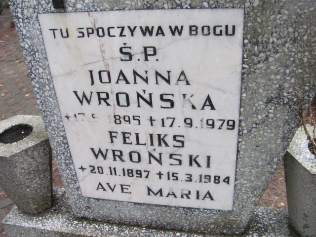 Joanna WROŃSKA Gdynia - Grobonet - Wyszukiwarka osób pochowanych