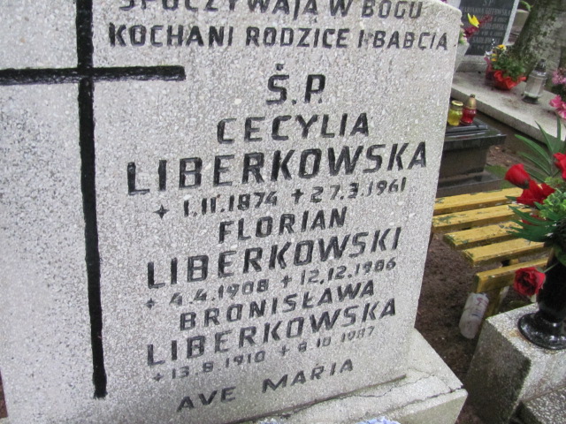 Florian LIBERKOWSKI 1908 Gdynia - Grobonet - Wyszukiwarka osób pochowanych