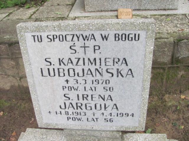 Irena JARGOCKA 1913 Gdynia - Grobonet - Wyszukiwarka osób pochowanych