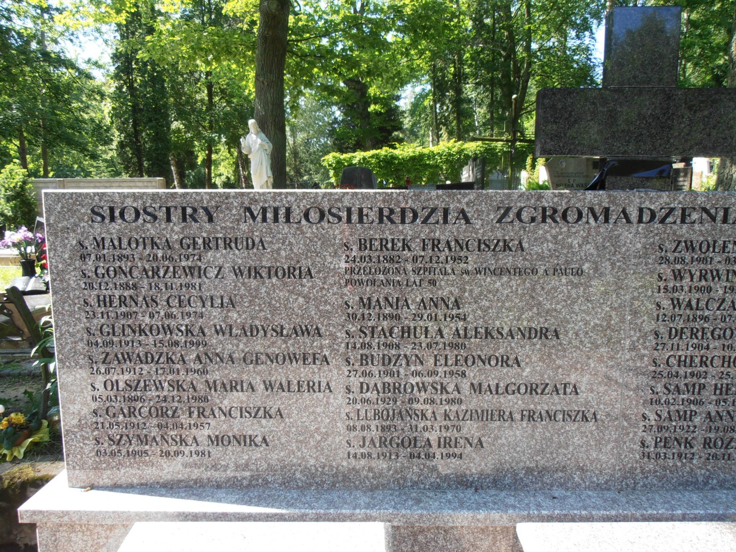 Franciszka BEREK Gdynia - Grobonet - Wyszukiwarka osób pochowanych