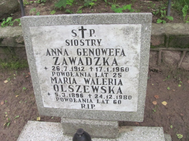 Anna ZAWACKA 1912 Gdynia - Grobonet - Wyszukiwarka osób pochowanych