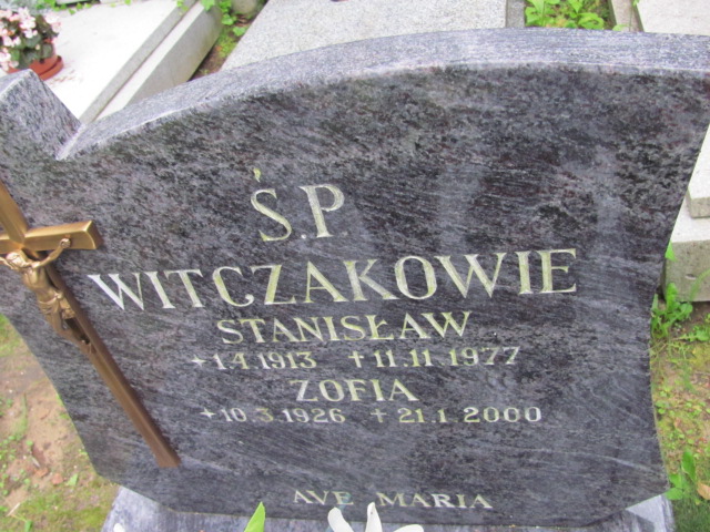 Stanisław WITCZAK 1913 Gdynia - Grobonet - Wyszukiwarka osób pochowanych