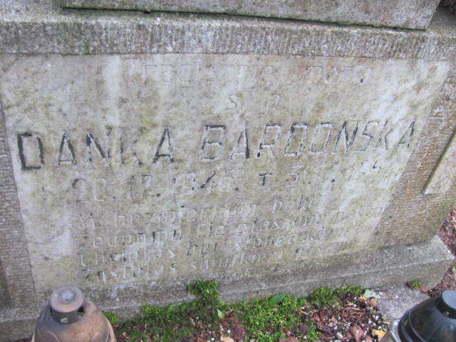 DANKA MONIKA BARDOŃSKA 1946 Gdynia - Grobonet - Wyszukiwarka osób pochowanych