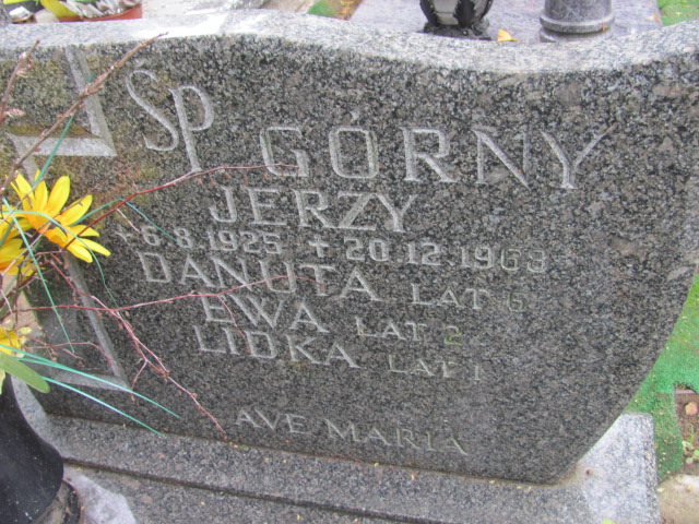 Jerzy GÓRNY 1925 Gdynia - Grobonet - Wyszukiwarka osób pochowanych
