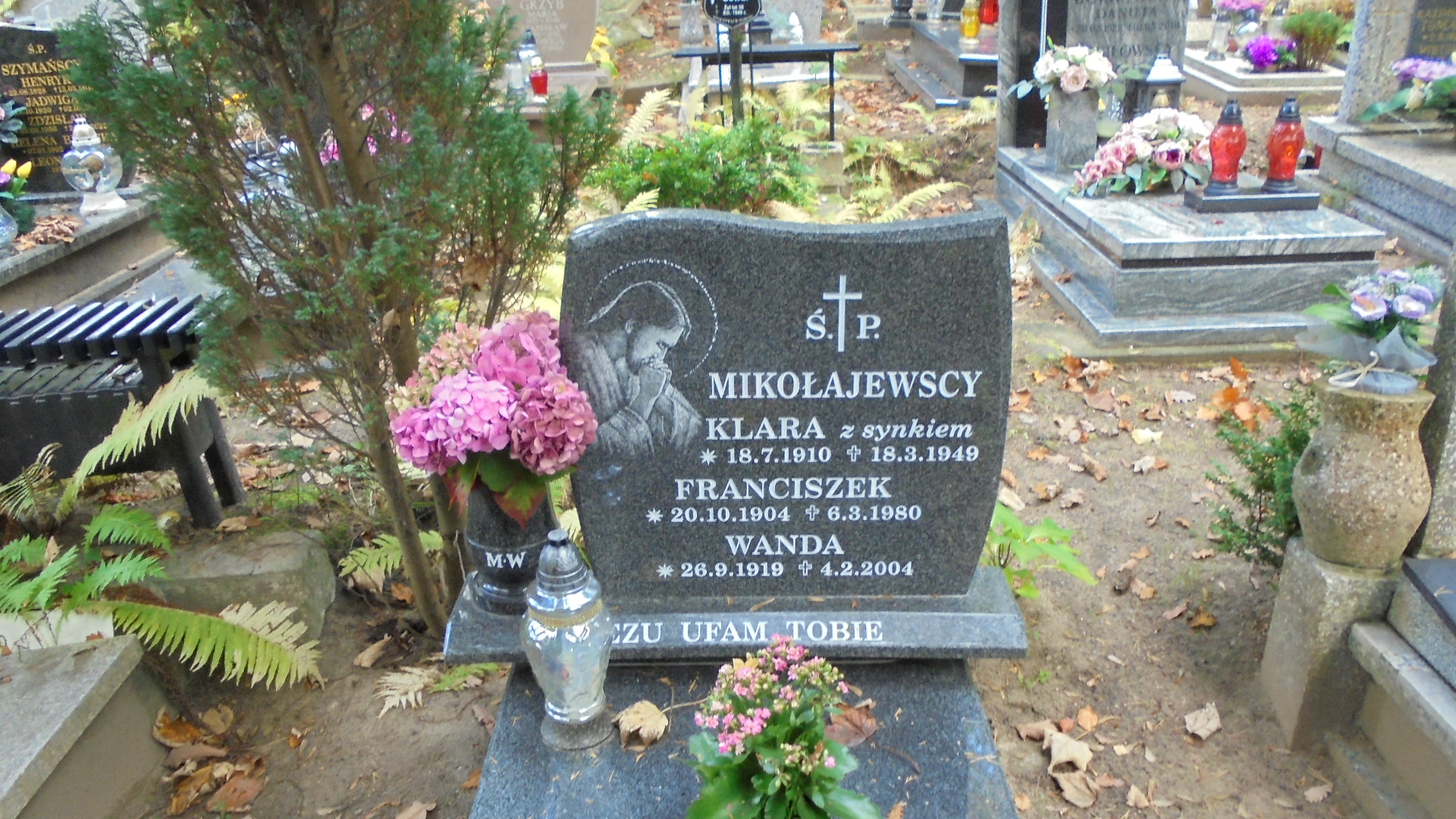 Wanda MIKOŁAJEWSKA 1919 Gdynia - Grobonet - Wyszukiwarka osób pochowanych