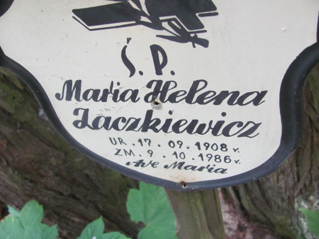 Maria Helena ZACZKIEWICZ 1908 Gdynia - Grobonet - Wyszukiwarka osób pochowanych