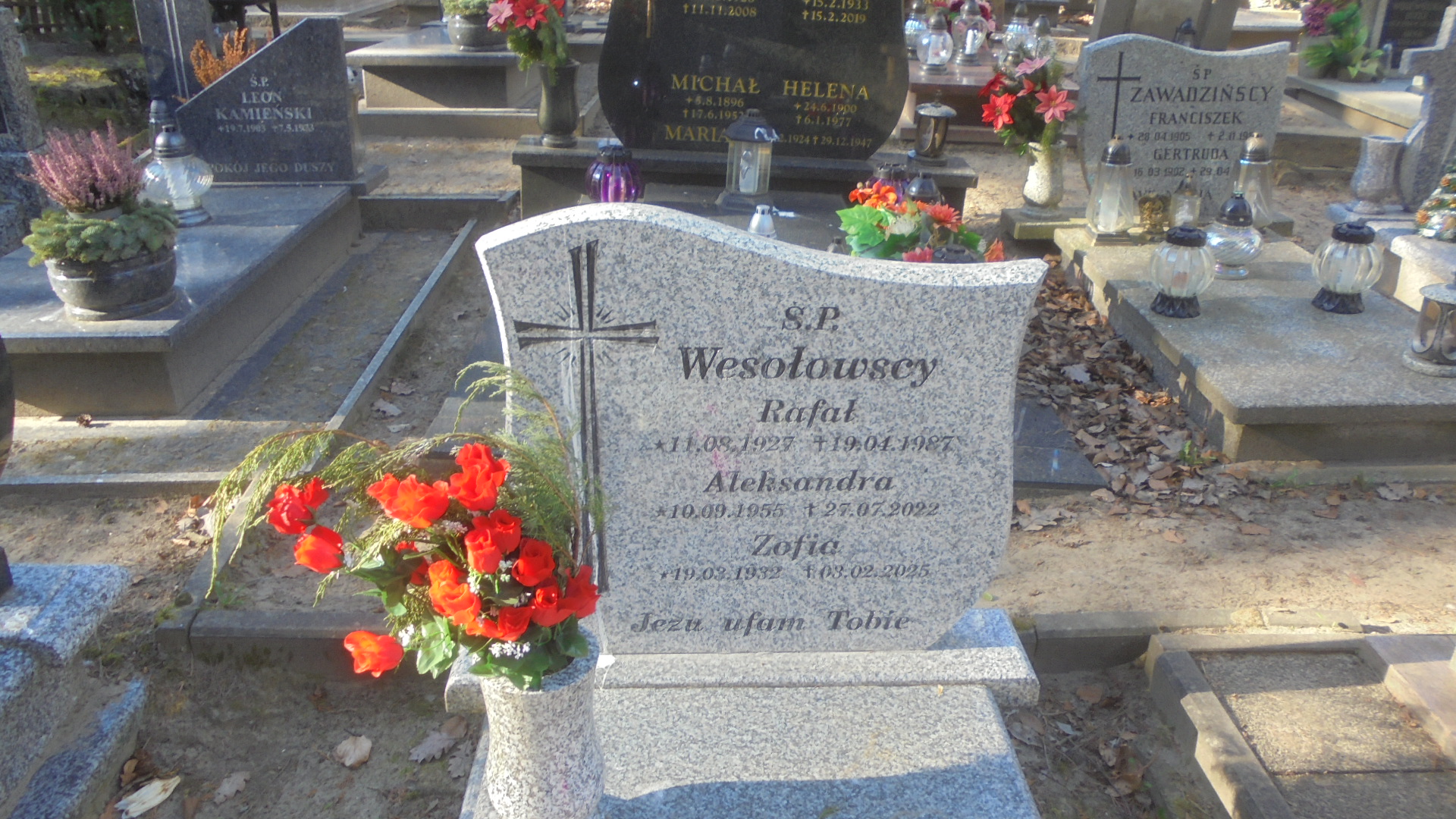 Rafał WESOŁOWSKI 1927 Gdynia - Grobonet - Wyszukiwarka osób pochowanych