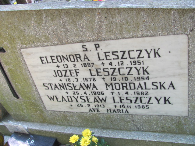 Czesław LESZCZYK 1917 Gdynia - Grobonet - Wyszukiwarka osób pochowanych