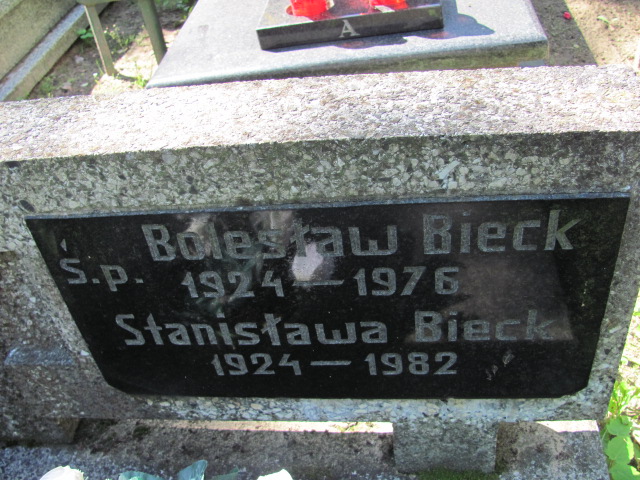 Bolesław BIECK 1924 Gdynia - Grobonet - Wyszukiwarka osób pochowanych