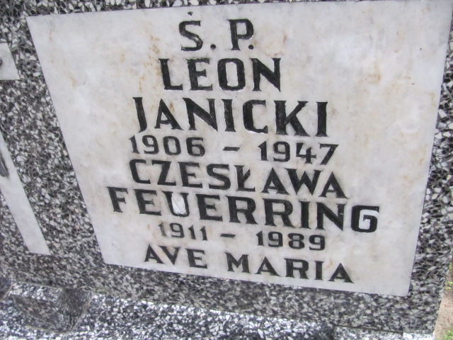 Leon JANICKI Gdynia - Grobonet - Wyszukiwarka osób pochowanych