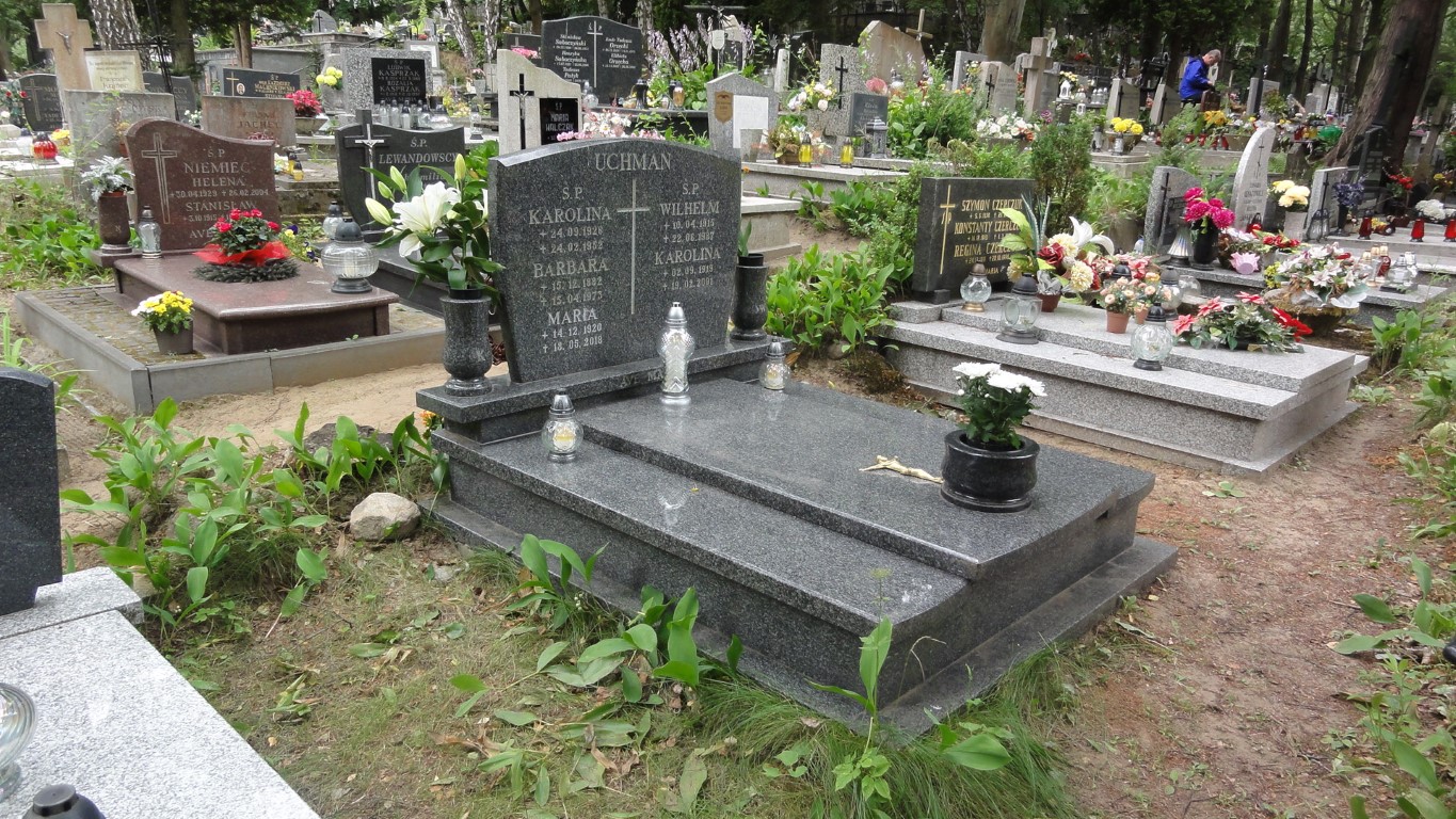 Grób MARIA UCHMAN