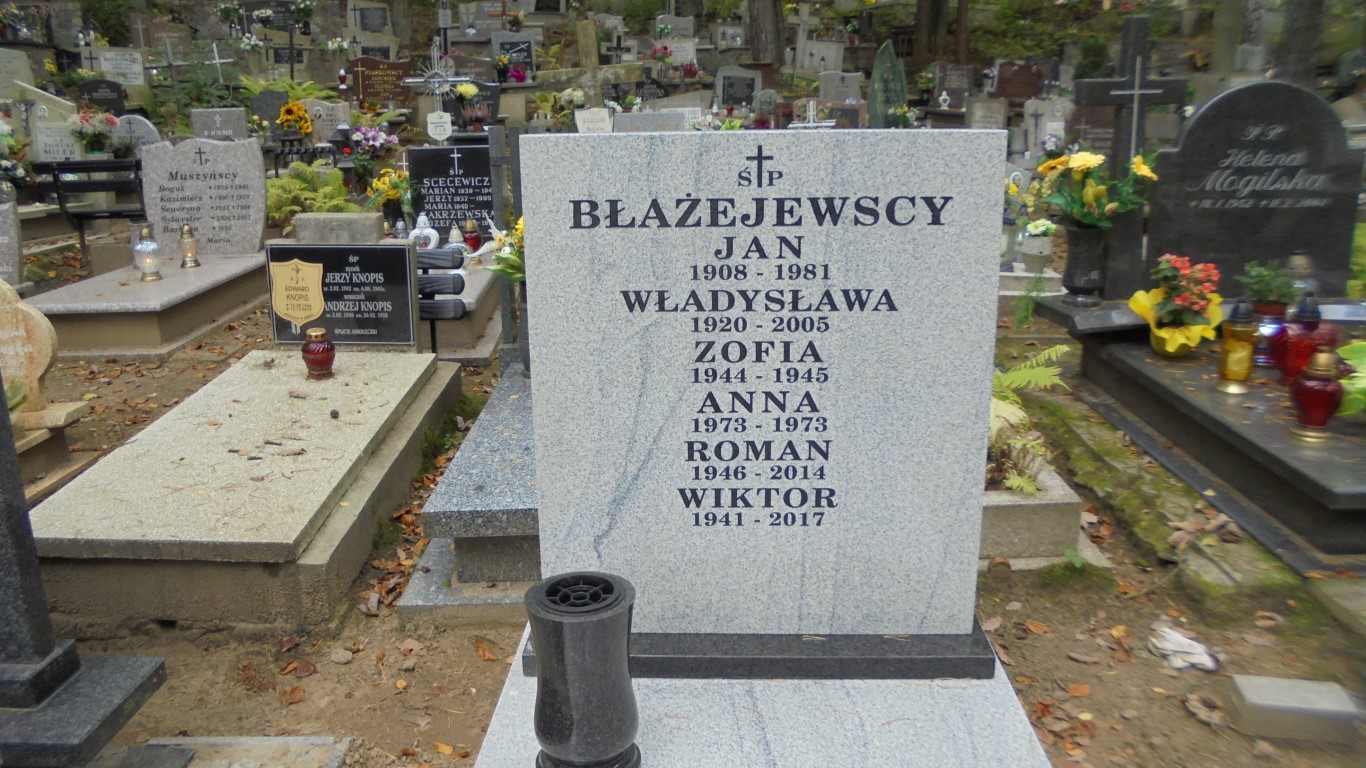 Jan BŁAŻEJEWSKI 1908 Gdynia - Grobonet - Wyszukiwarka osób pochowanych