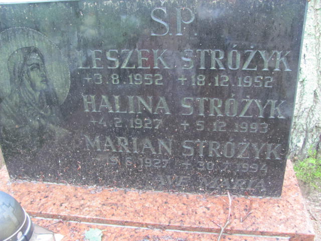 Halina STRÓŻYK 1927 Gdynia - Grobonet - Wyszukiwarka osób pochowanych