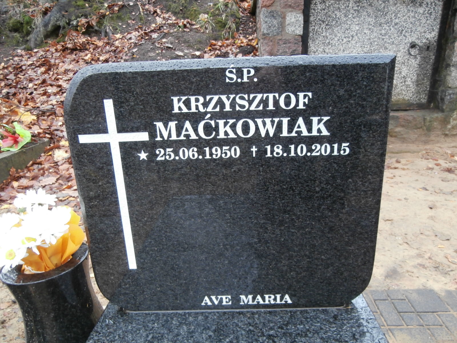 Krzysztof MAĆKOWIAK 1950 Gdynia - Grobonet - Wyszukiwarka osób pochowanych