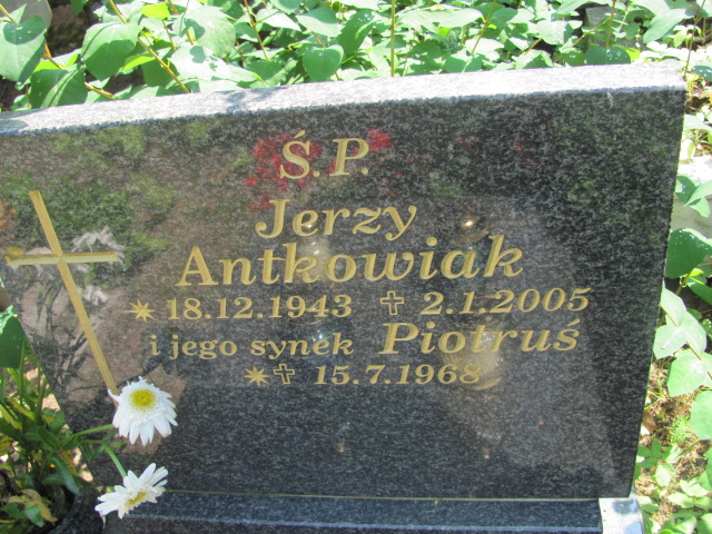 Jerzy Ryszard ANTKOWIAK 1943 Gdynia - Grobonet - Wyszukiwarka osób pochowanych