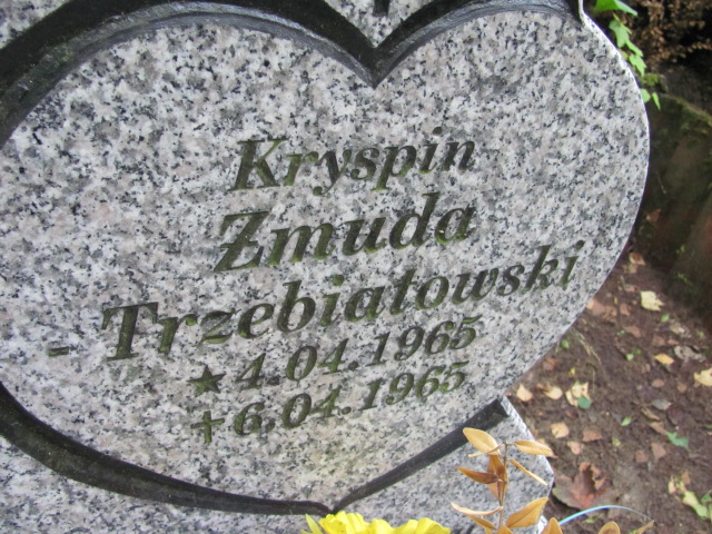 Kryspin ŻMUDA-TRZEBIATOWSKI 1965 Gdynia - Grobonet - Wyszukiwarka osób pochowanych