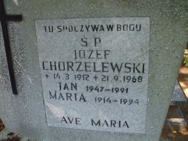 Maria CHORZELEWSKA 1914 Gdynia - Grobonet - Wyszukiwarka osób pochowanych