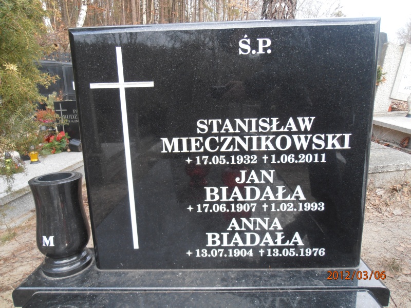 Stanisław Stefan MIECZNIKOWSKI 1932 Gdynia - Grobonet - Wyszukiwarka osób pochowanych